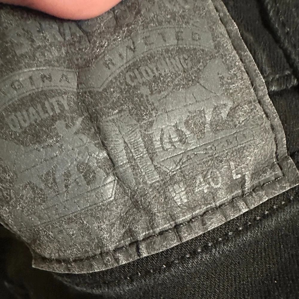 Levi's Charcoal Denim Shorts